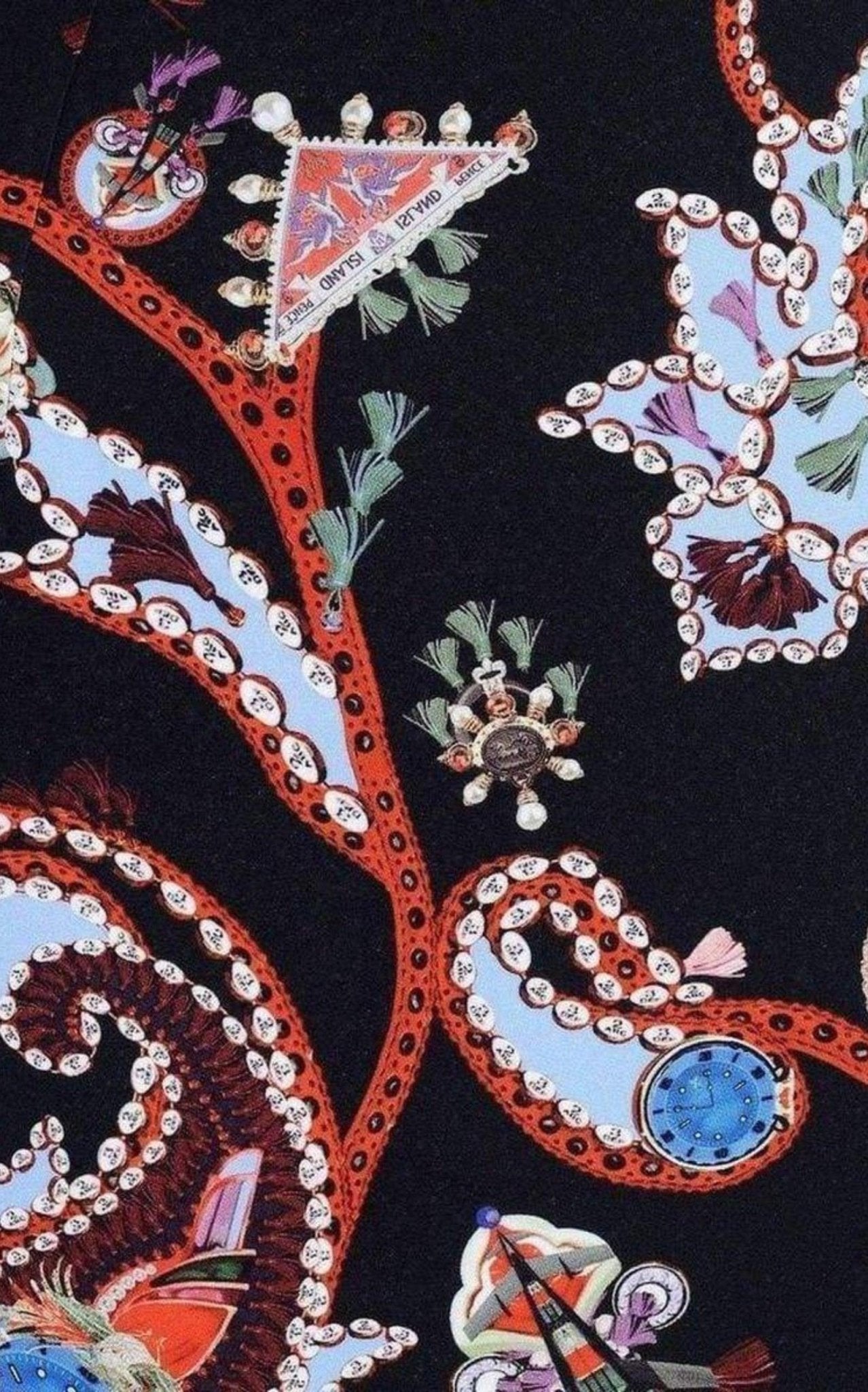 Mary Katrantzou Multicolor Pencil Skirt - Runway Catalog