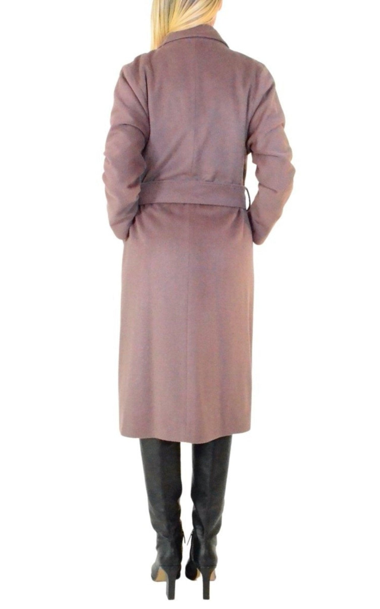 Miss Lilium Classic Wool Blend Trench Coat - Runway Catalog