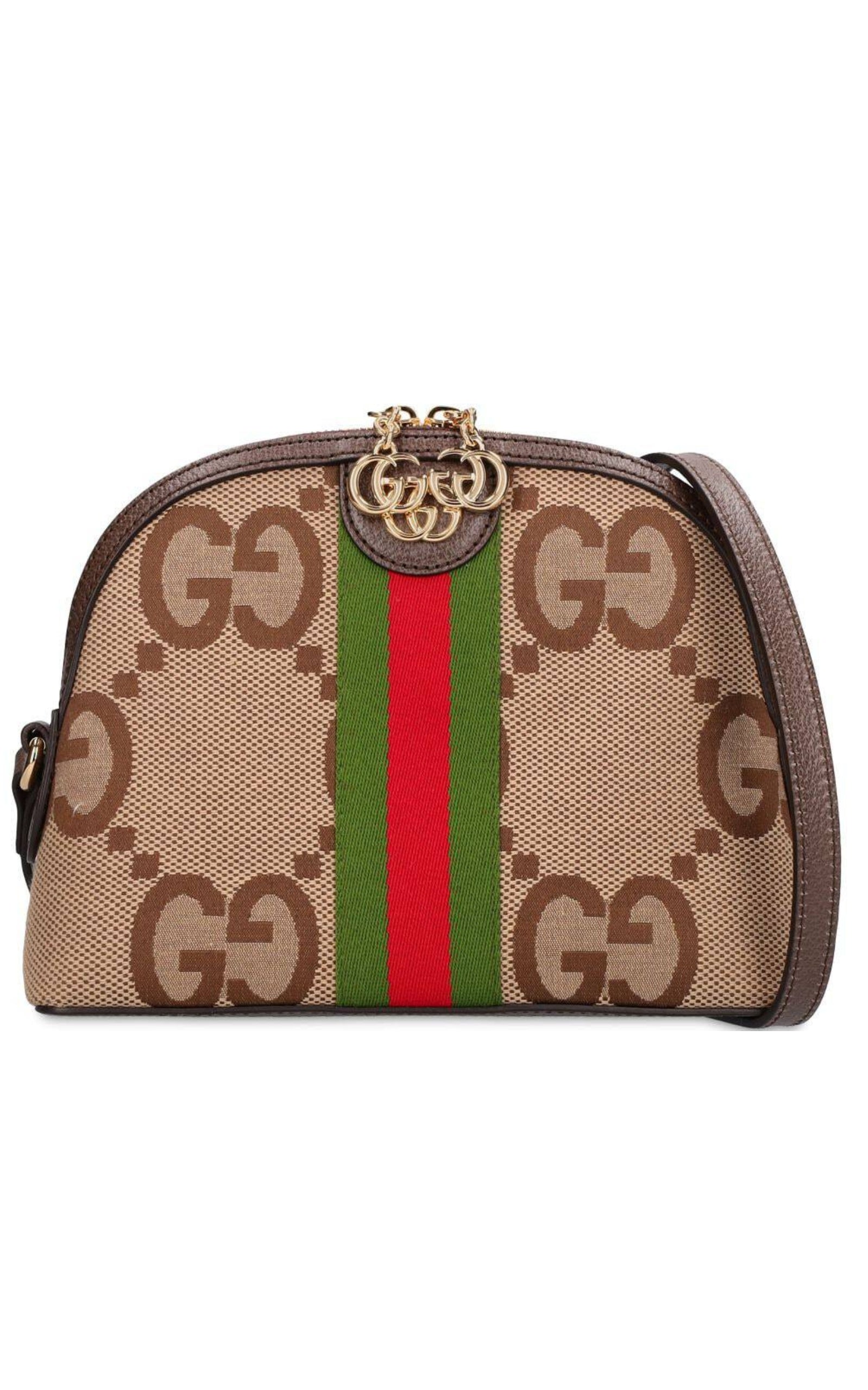 Gucci Leather Jumbo GG Backpack