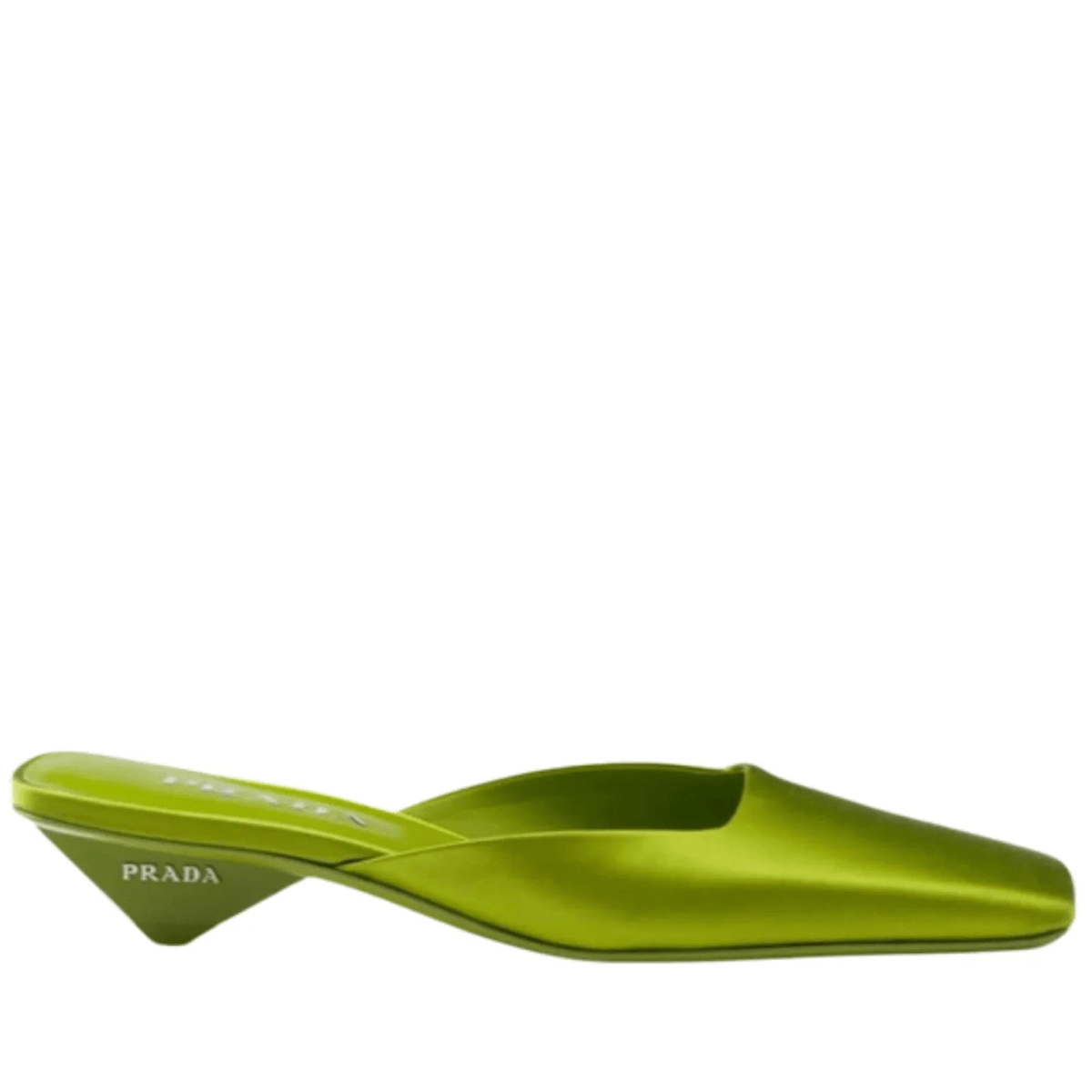 prada-green-satin-mules-