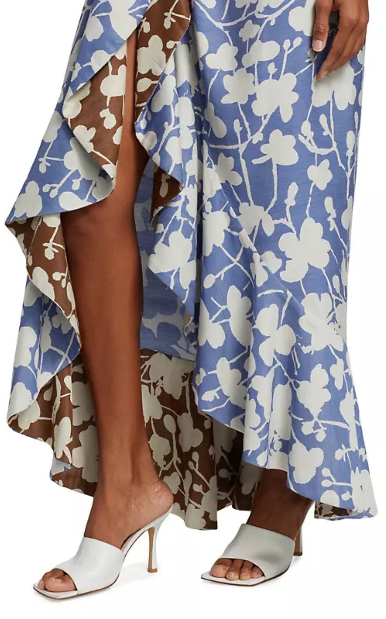 Rosie Assoulin Floral Off The Shoulder Dress - Runway Catalog