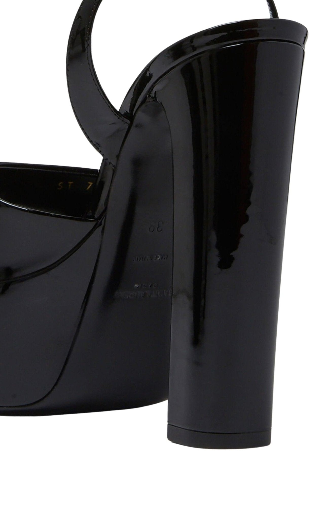 Saint Laurent Jodie Peep Toe Platform Heels Pump - Runway Catalog