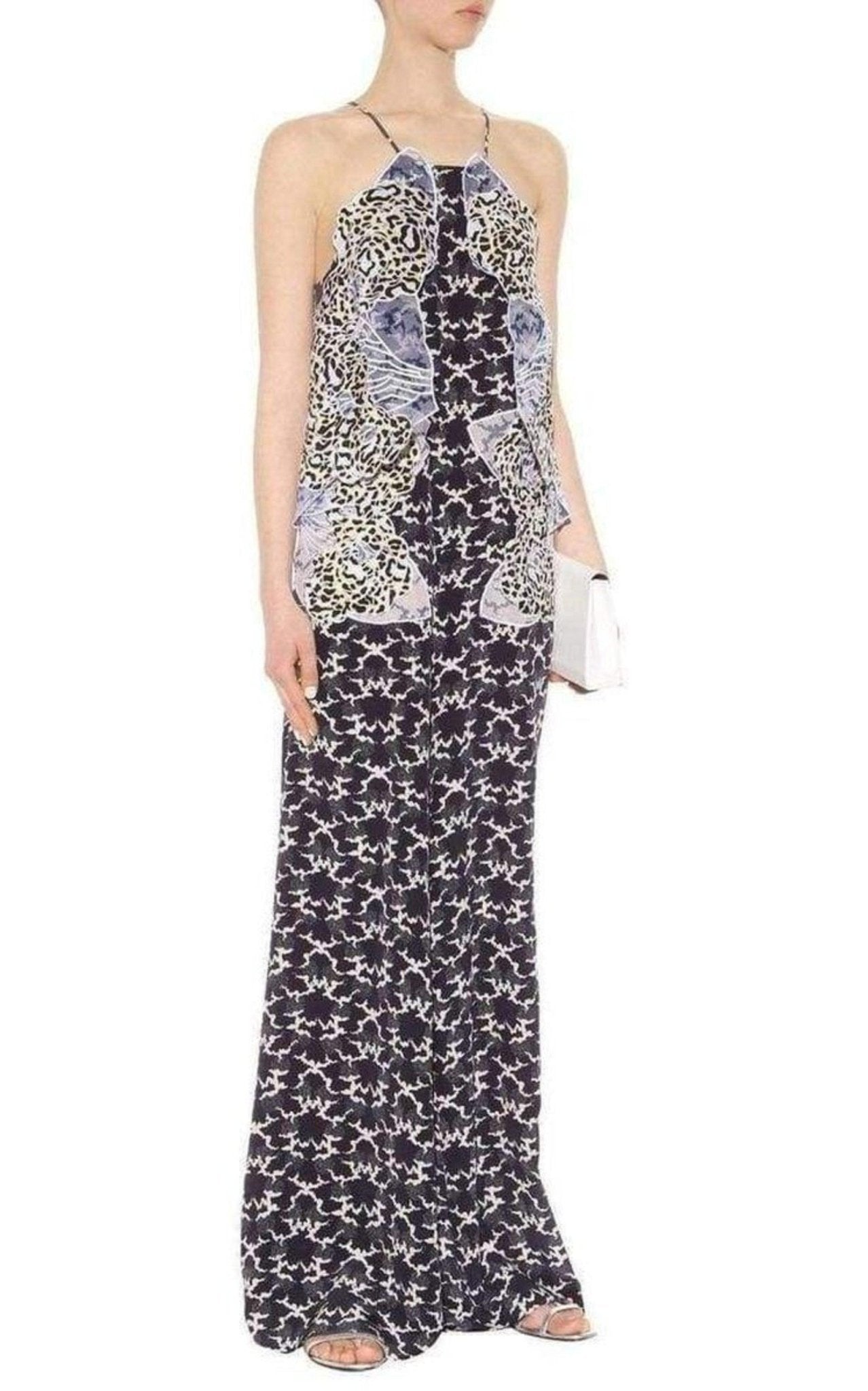 Stella McCartney Applique Silk Jumpsuit - Runway Catalog