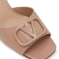 Valentino Vlogo Signature Patent Leather Slide - Runway Catalog