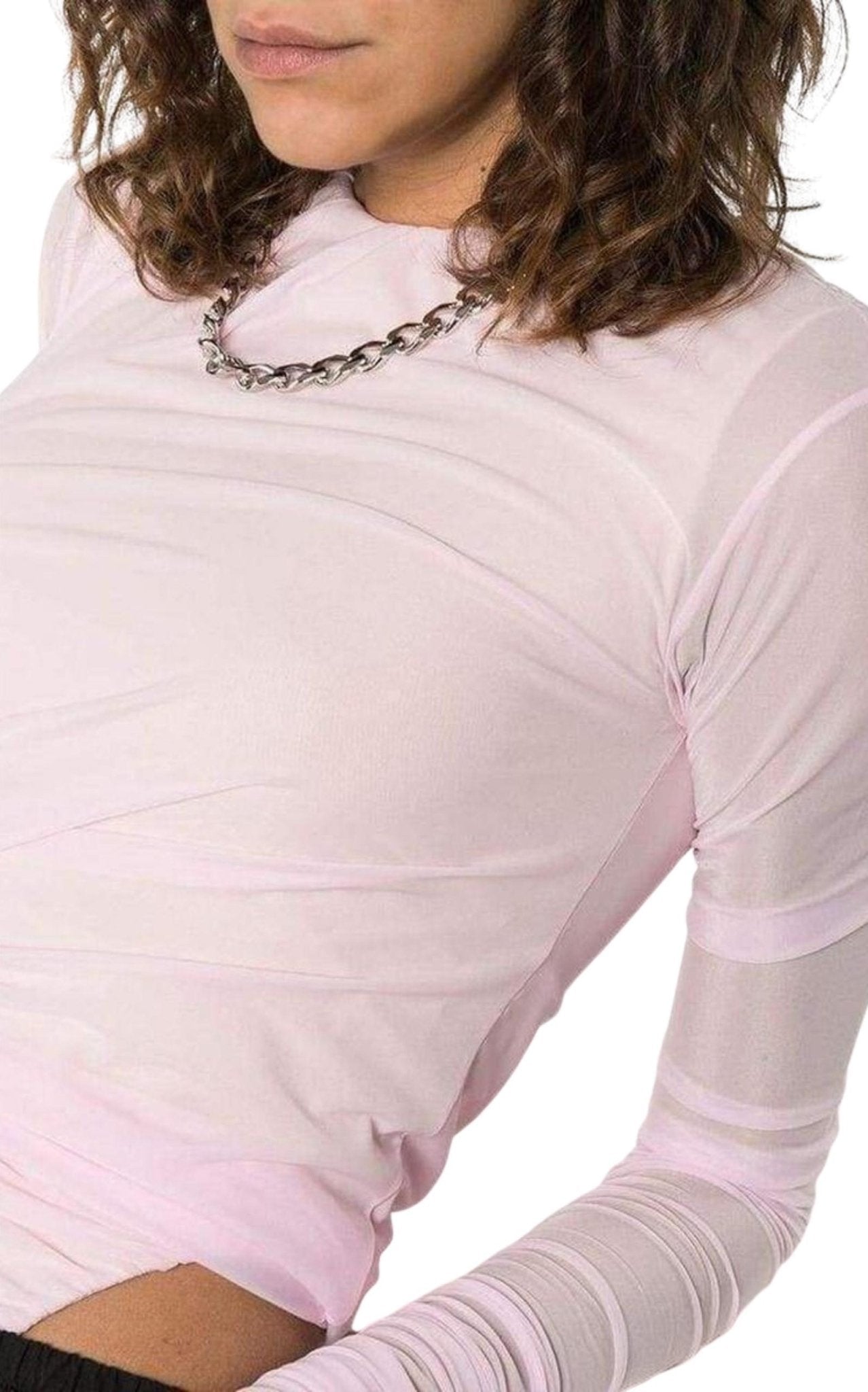 Y/Project Cut Out Hip Long Sleeved Bodysuit - Runway Catalog