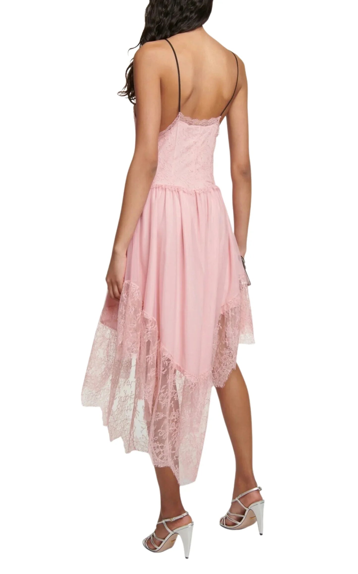 Lace Trimmed Lingerie Dress