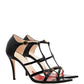 Jerry Patent Leather Cage Sandals