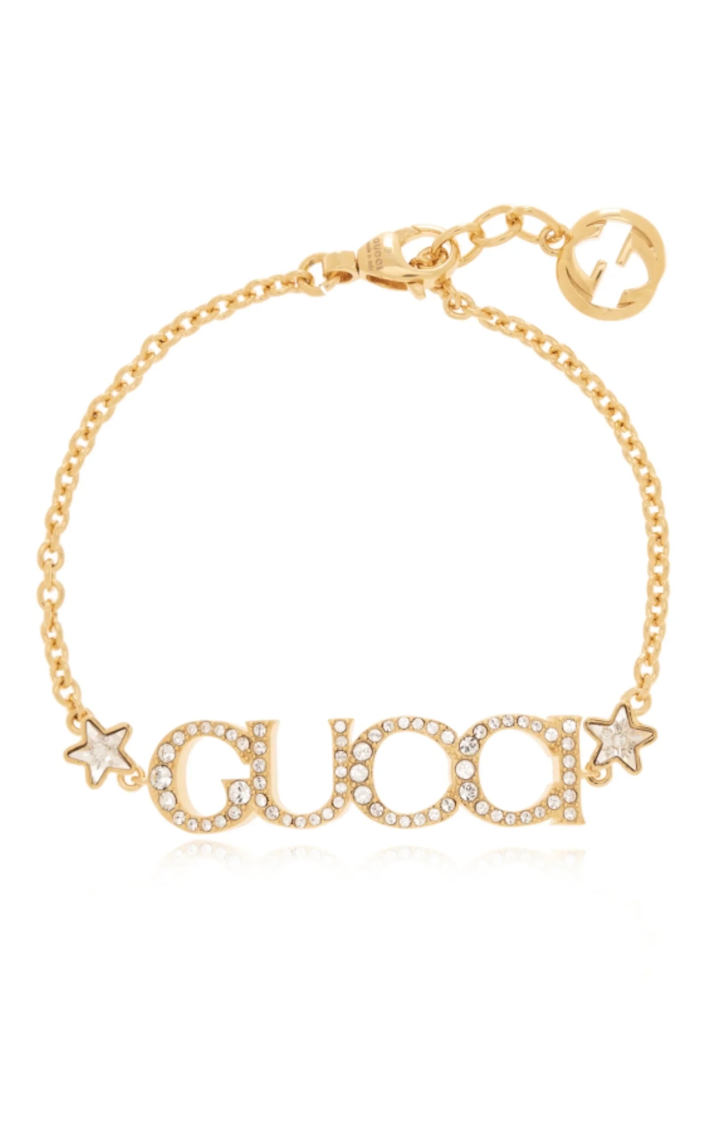Gucci Script Crystal Bracelet