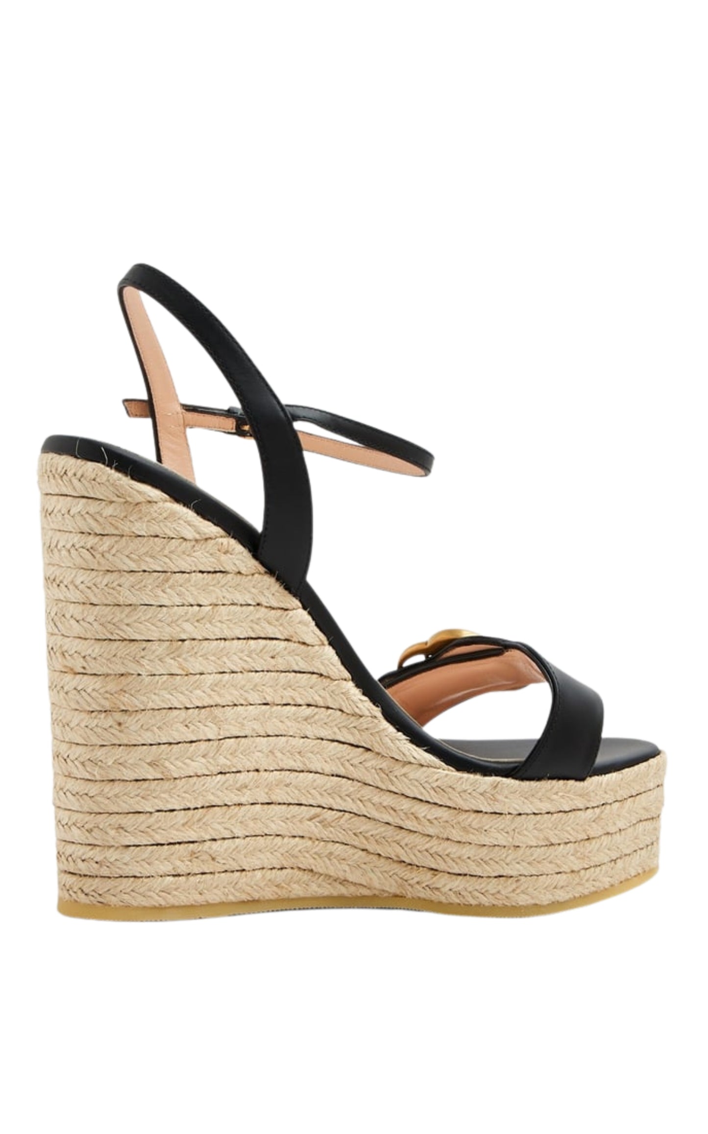 GG Espadrille Wedge Sandals