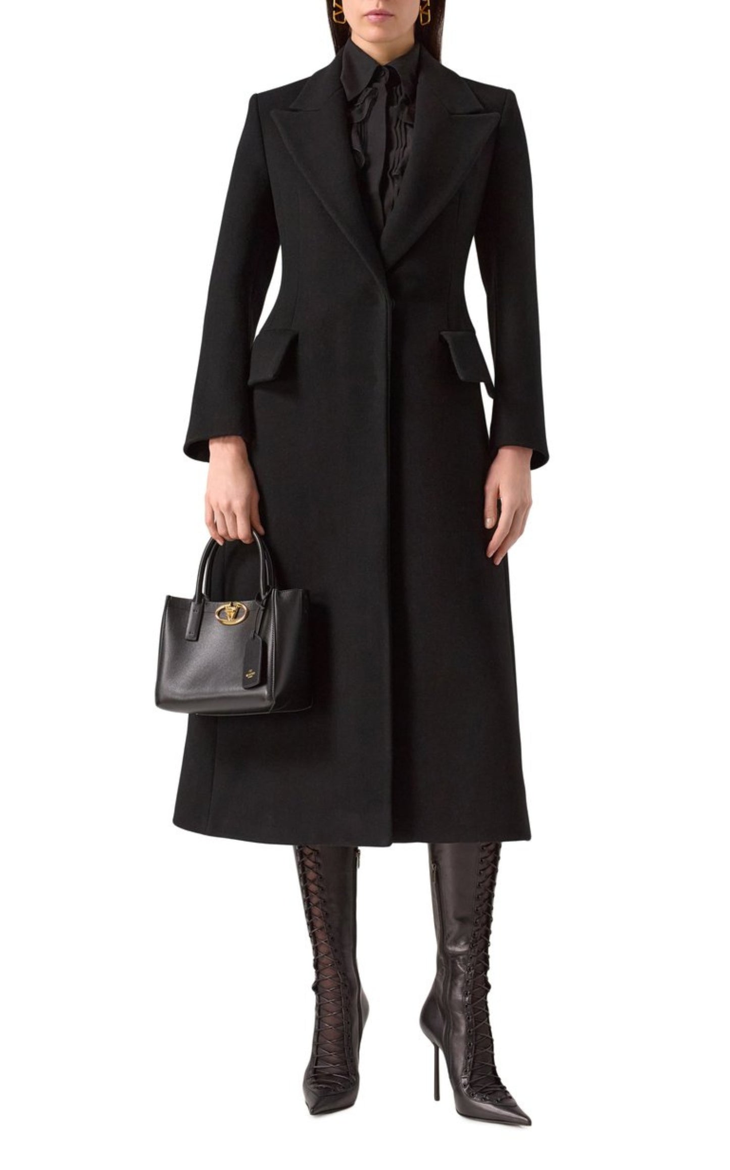 Tailored Virgin Wool Coat