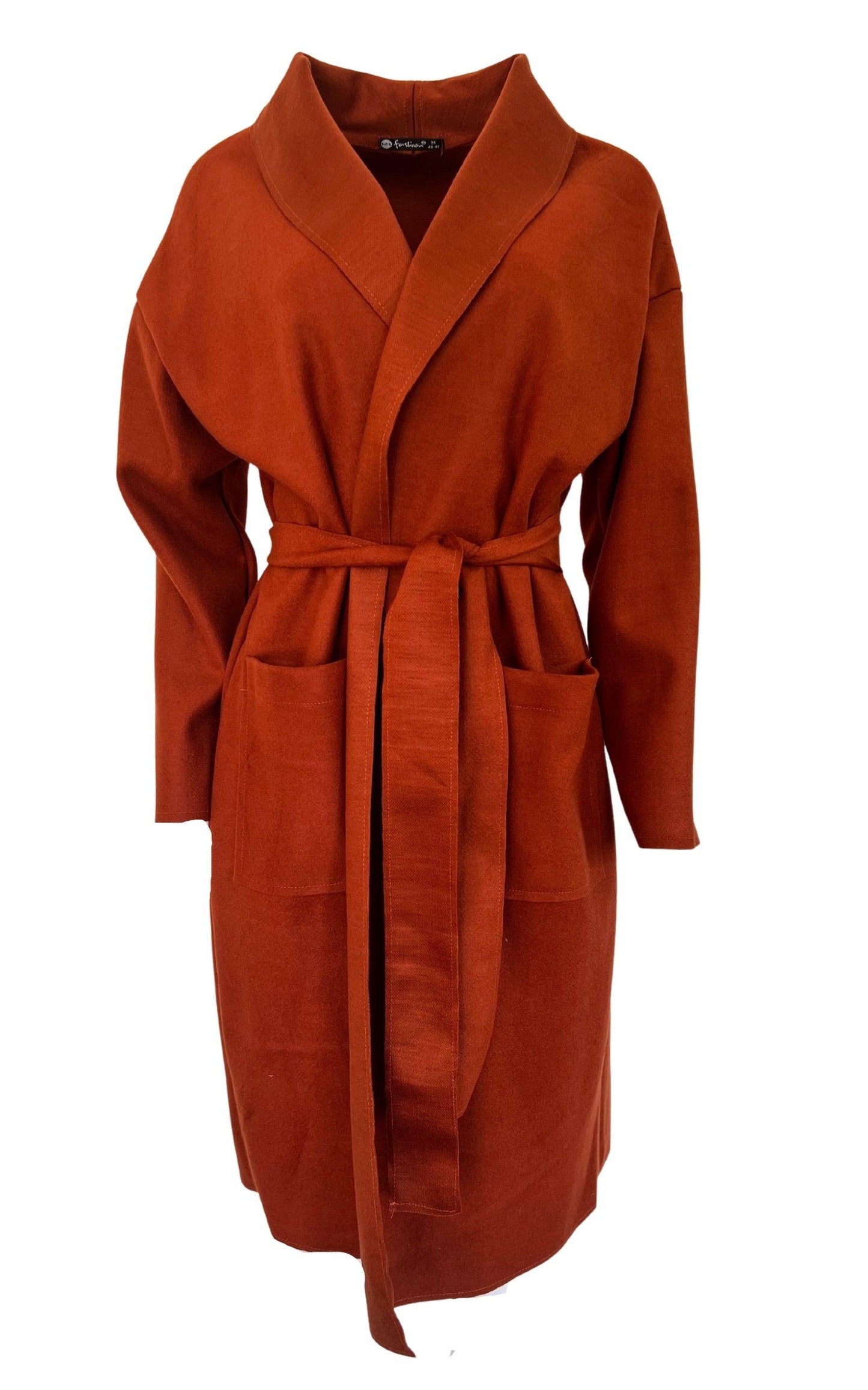  Cult ModaCotton Blend Belted Trench Coat - Runway Catalog