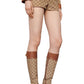 Ellis GG-Monogram Canvas Knee-High Boots-Boots-Gucci-IT 39-Brown-Leather-Runway Catalog