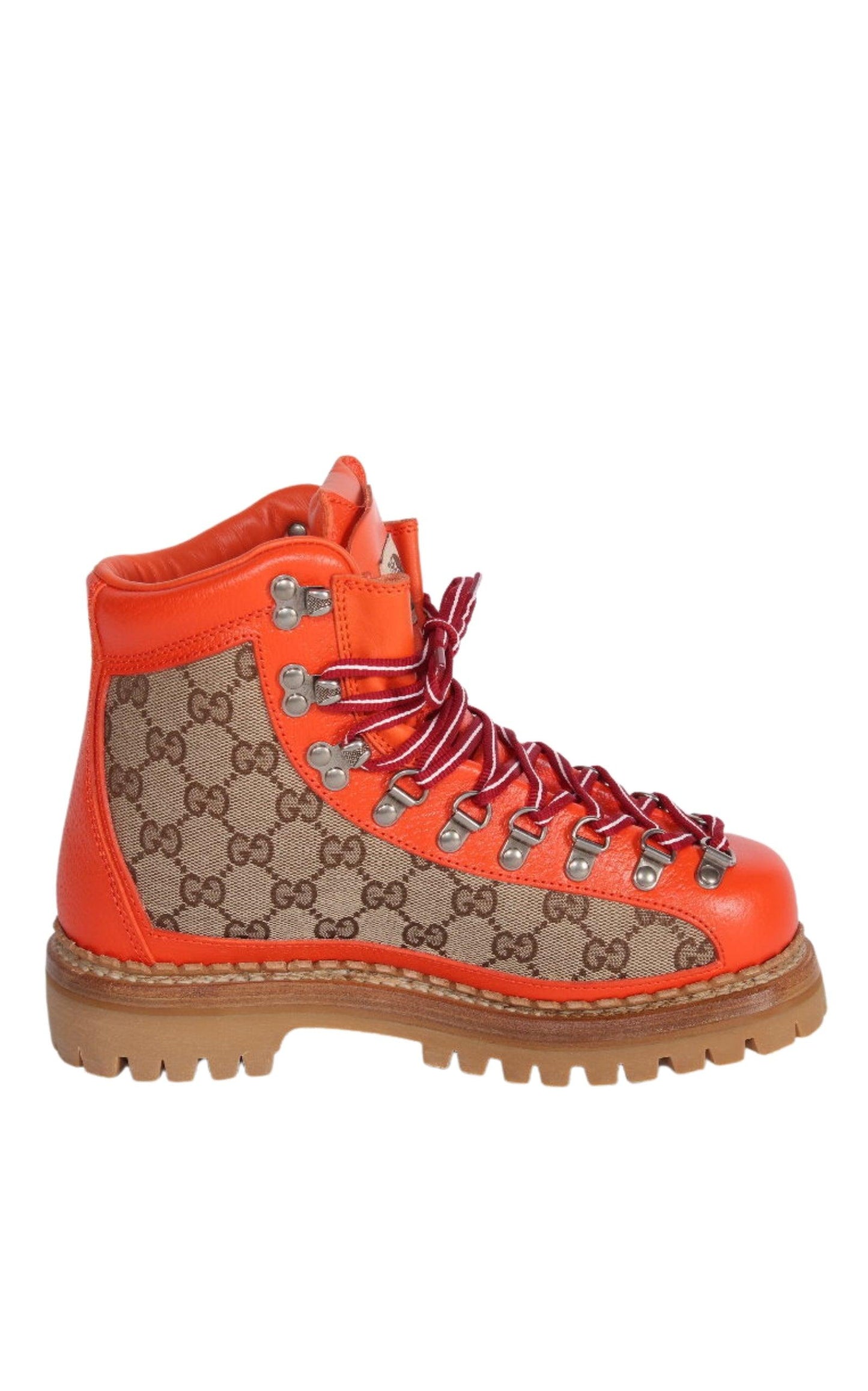 x North Face Boots-Boots-Gucci-IT 36-Orange-Leather-Runway Catalog