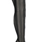 90mm Harriet Leather Over The Knee Boots