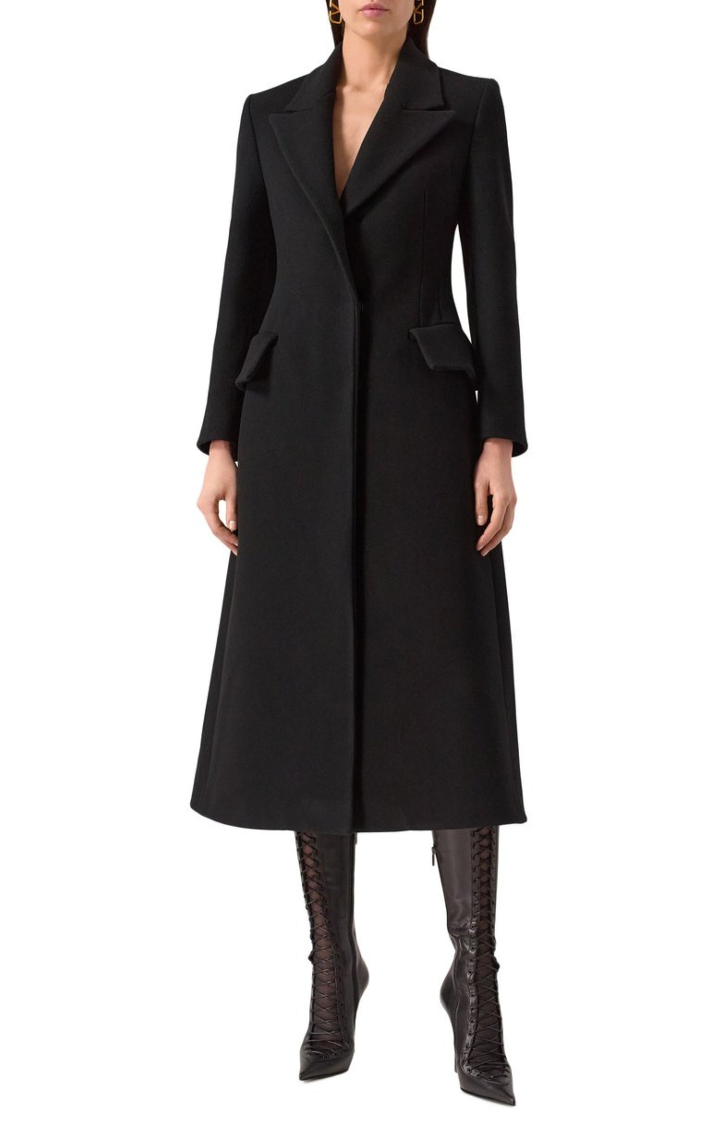 Tailored Virgin Wool Coat