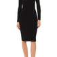 Stretch Viscose Bodycon Dress-Mini Dresses-Gucci-IT 40-Black-Viscose-Runway Catalog