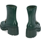  GucciHorsebit - Detailed Heeled Rubber Rain Boots in Green - Runway Catalog
