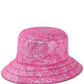 Reversible GG Lamé Bucket Hat-Hats-Gucci-M-Pink-Silk-Runway Catalog