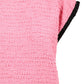 ウール ブレンド ピンク シフト ドレス