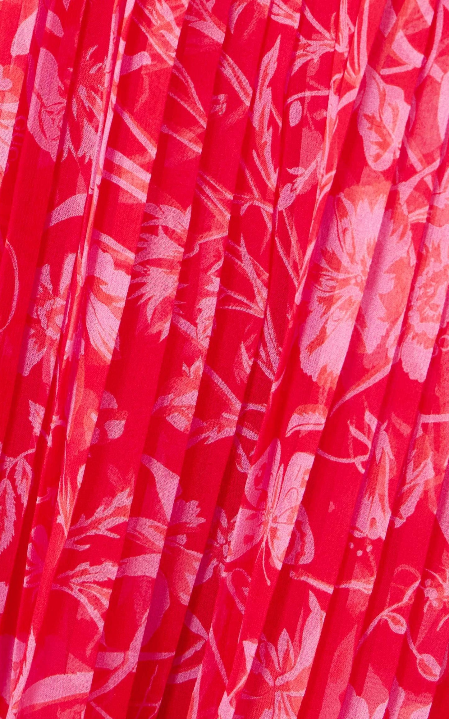 Floral Silk Maxi Dress