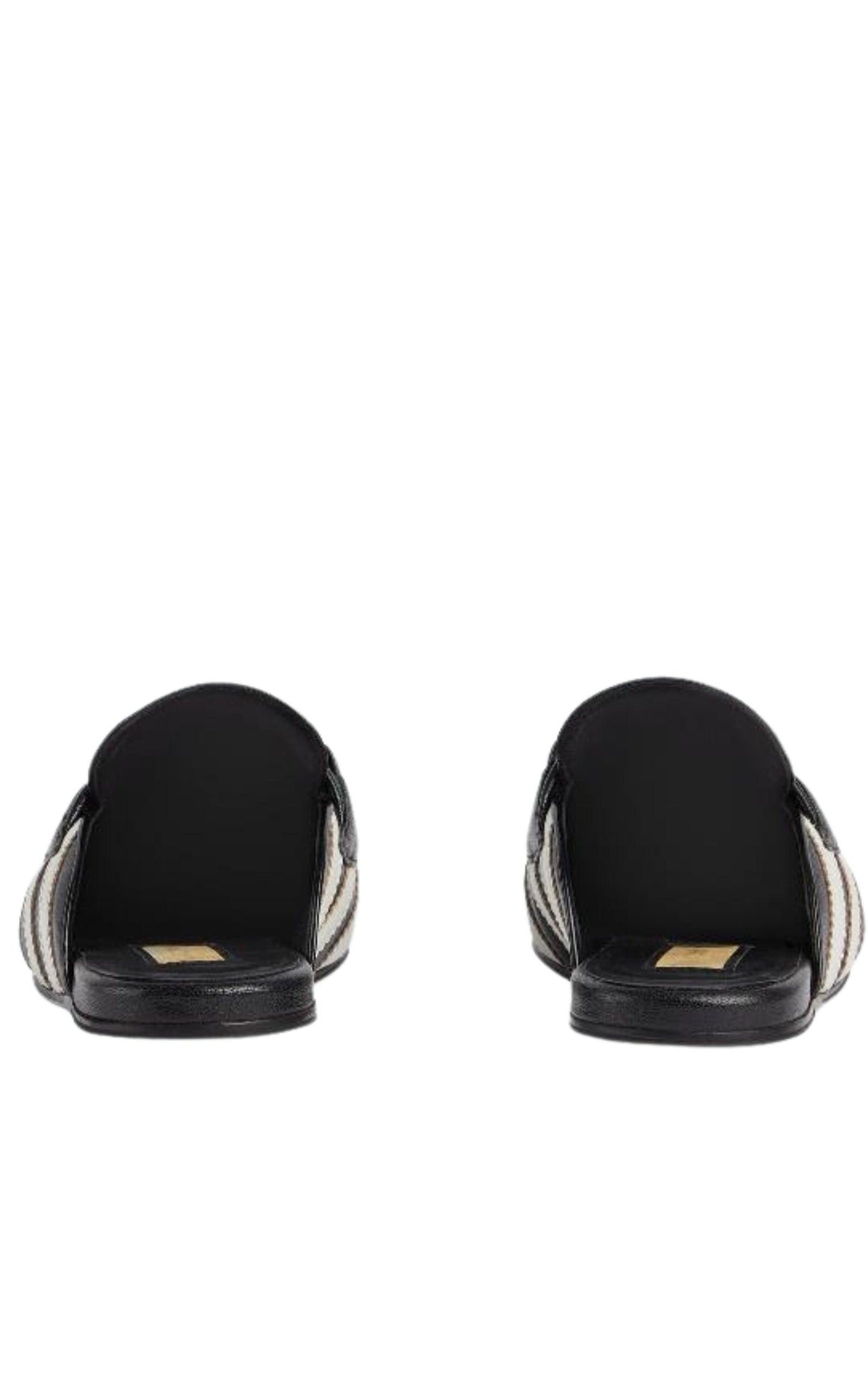 Adidas x Gucci Horsebit Leather Slipper-Loafers-Gucci-IT 37-Black-Leather-Runway Catalog