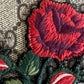  GucciGG Supreme Monogram Embroidered Floral Zip Around Wallet - Runway Catalog