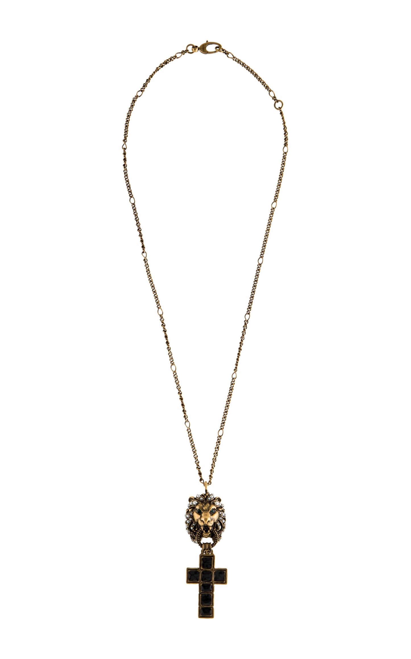 Lion Head Pendant Necklace