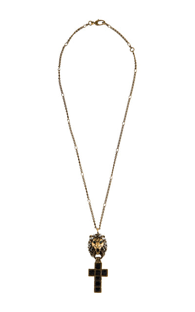 Lion Head Pendant Necklace