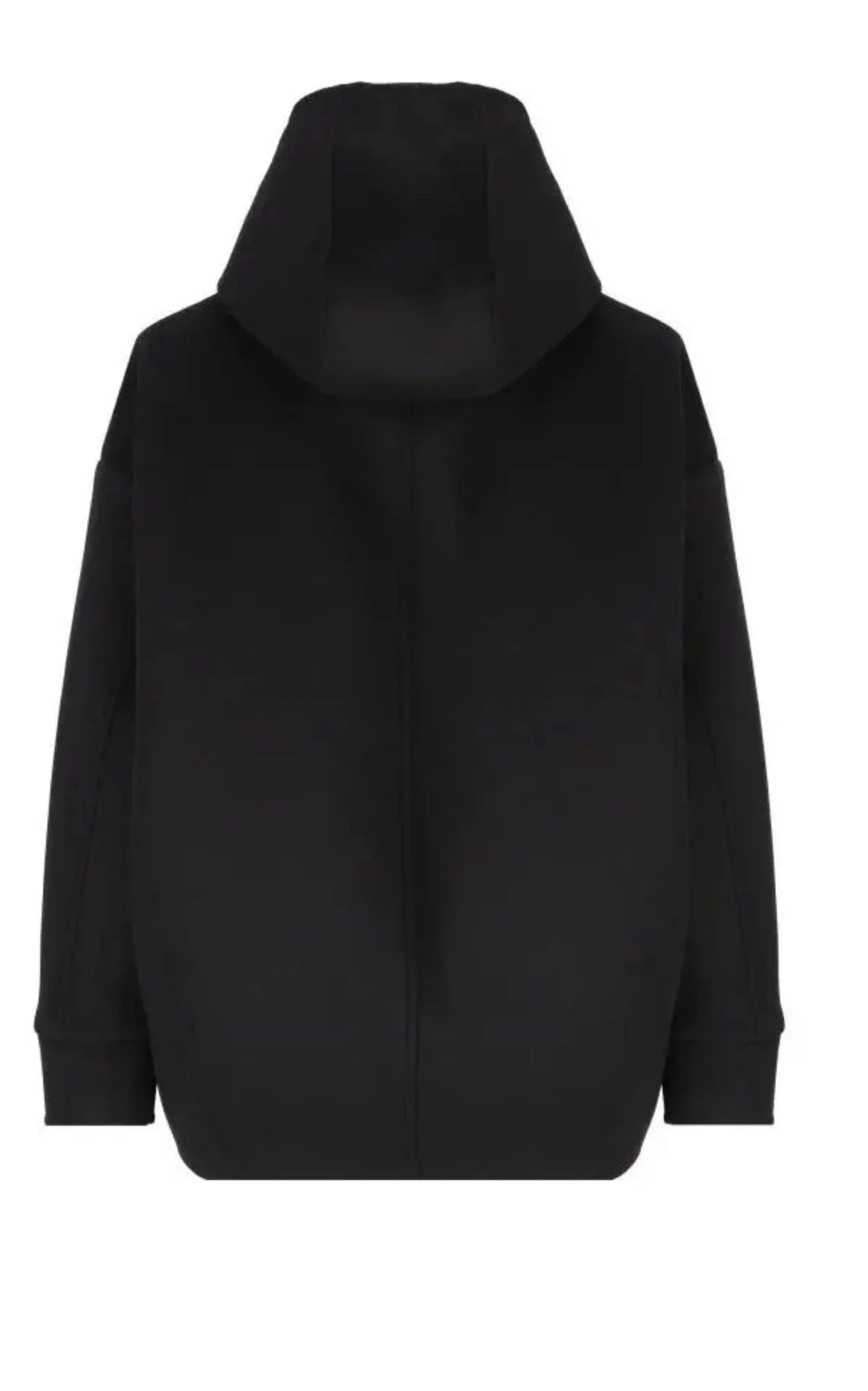 Zip-Up Drop Shoulder Hoodie Jacket
