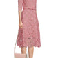  Oscar de la RentaFloral Guipure Lace Dress - Runway Catalog