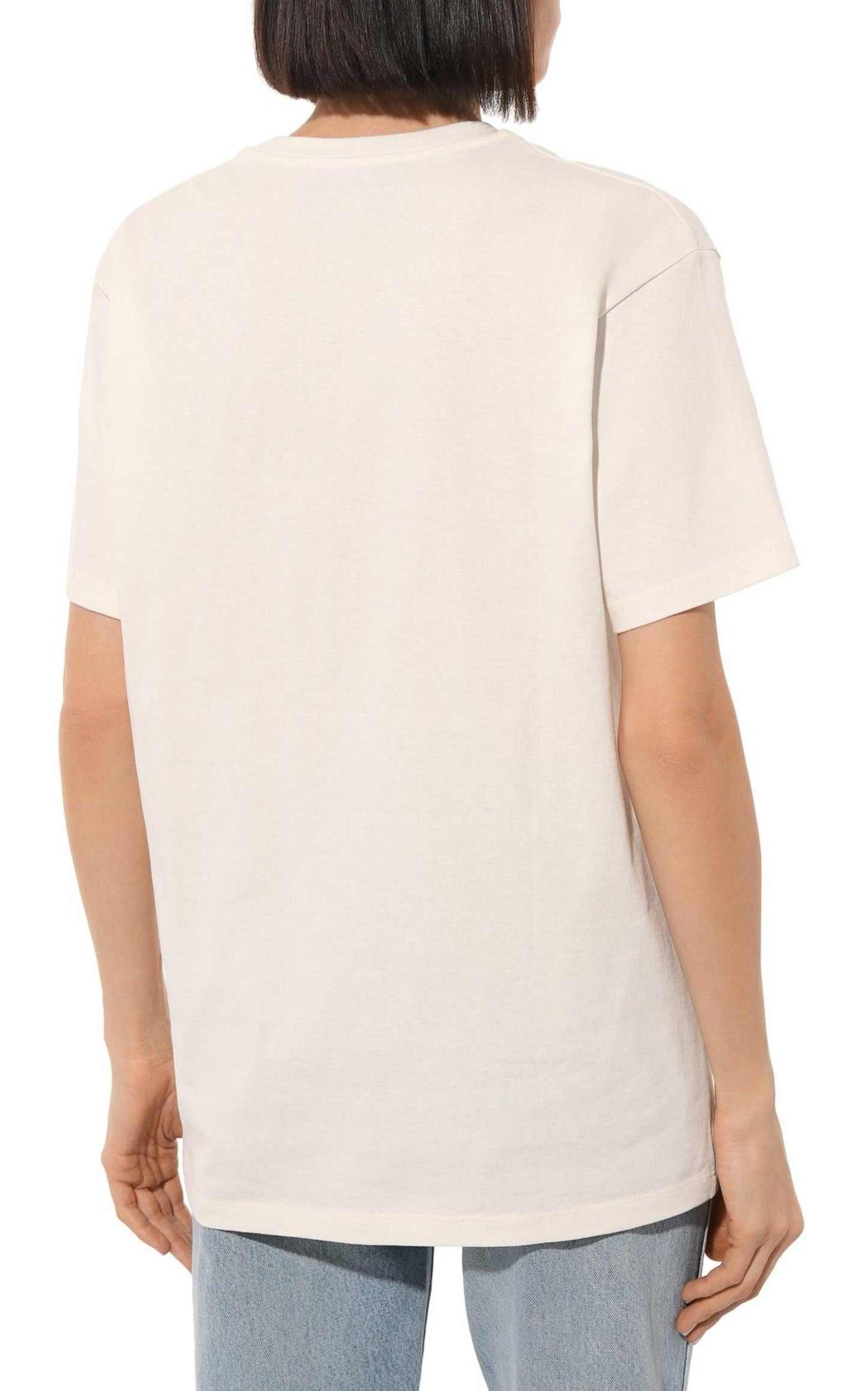 Strawberry Gucci organic cotton T-shirt-T-Shirts-Gucci-XS-Blue-Cotton-Runway Catalog