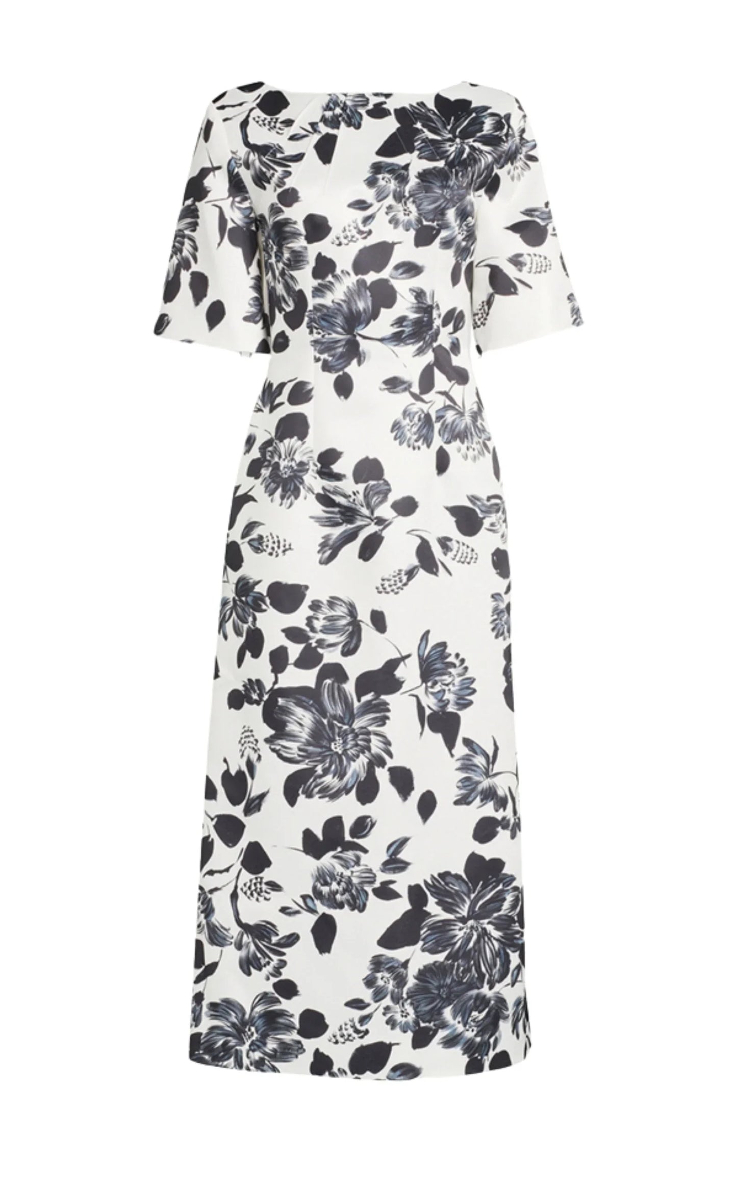 Kora Floral-print Twill Midi Dress