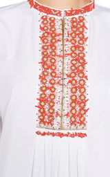Halter mini-jurk met bloemen pailletten en kralen