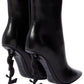  Saint LaurentOpyum 105mm Leather Ankle boots - Runway Catalog