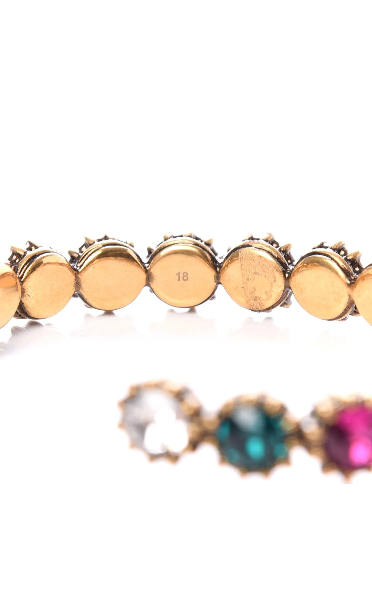 Bracciale in cristalli multicolor