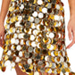  Paco RabanneOversized Paliette-Embellished Mini Dress - Runway Catalog