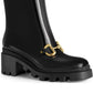  GucciHorsebit - Detailed Heeled Rubber Rain Boots - Runway Catalog