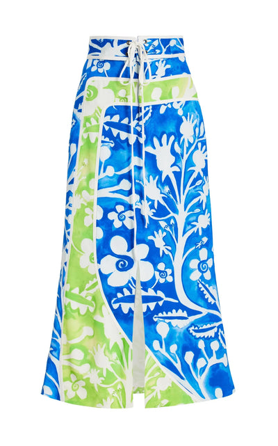 Rosie Assoulin O’Delia Midi Skirt in Multi