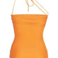  JacquemusAlassio Light Orange Swimsuit - Runway Catalog