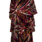  BCBGMAXAZRIAAzalea Tiered Ruffle Silk Dress - Runway Catalog