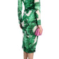  Dolce & GabbanaBanana Leaf-print Embellished Dress - Runway Catalog