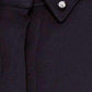  Anthony VaccarelloBlack Classical Shirt With Stud Collar - Runway Catalog
