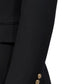  BalmainBlack Double-Breasted Blazer Jacket - Runway Catalog