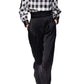  BalmainBlack High Waisted Tuxedo Pants - Runway Catalog