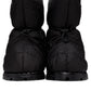  PradaBlack Quilted Nylon Drawstring Ankle Boots - Runway Catalog