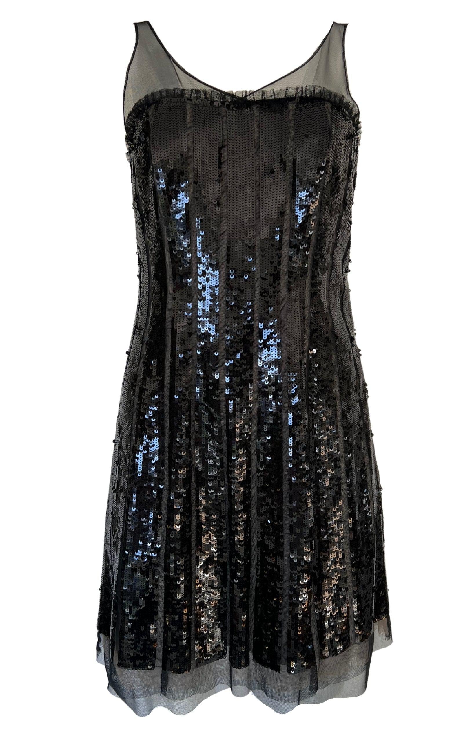 BCBGMAXAZRIACopy of Copy of Black Ruffle Cashmere Blend Dress - Runway Catalog