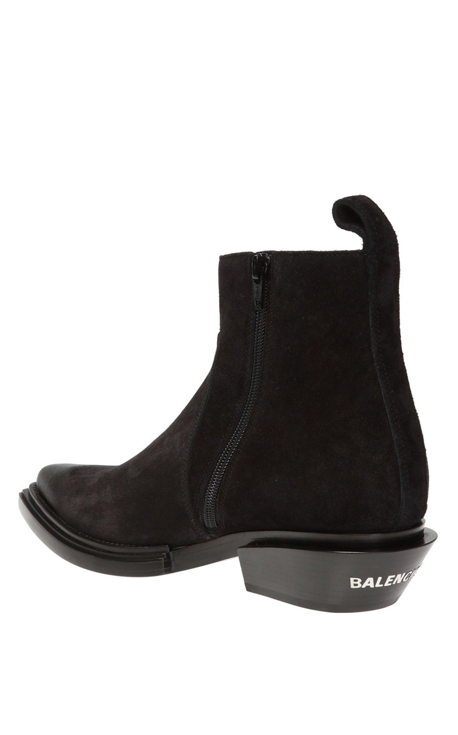 Balenciaga Black Boots | Runway Catalog