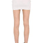  BalmainButton-Embellished Ribbed Stretch-knit Mini Skirt - Runway Catalog