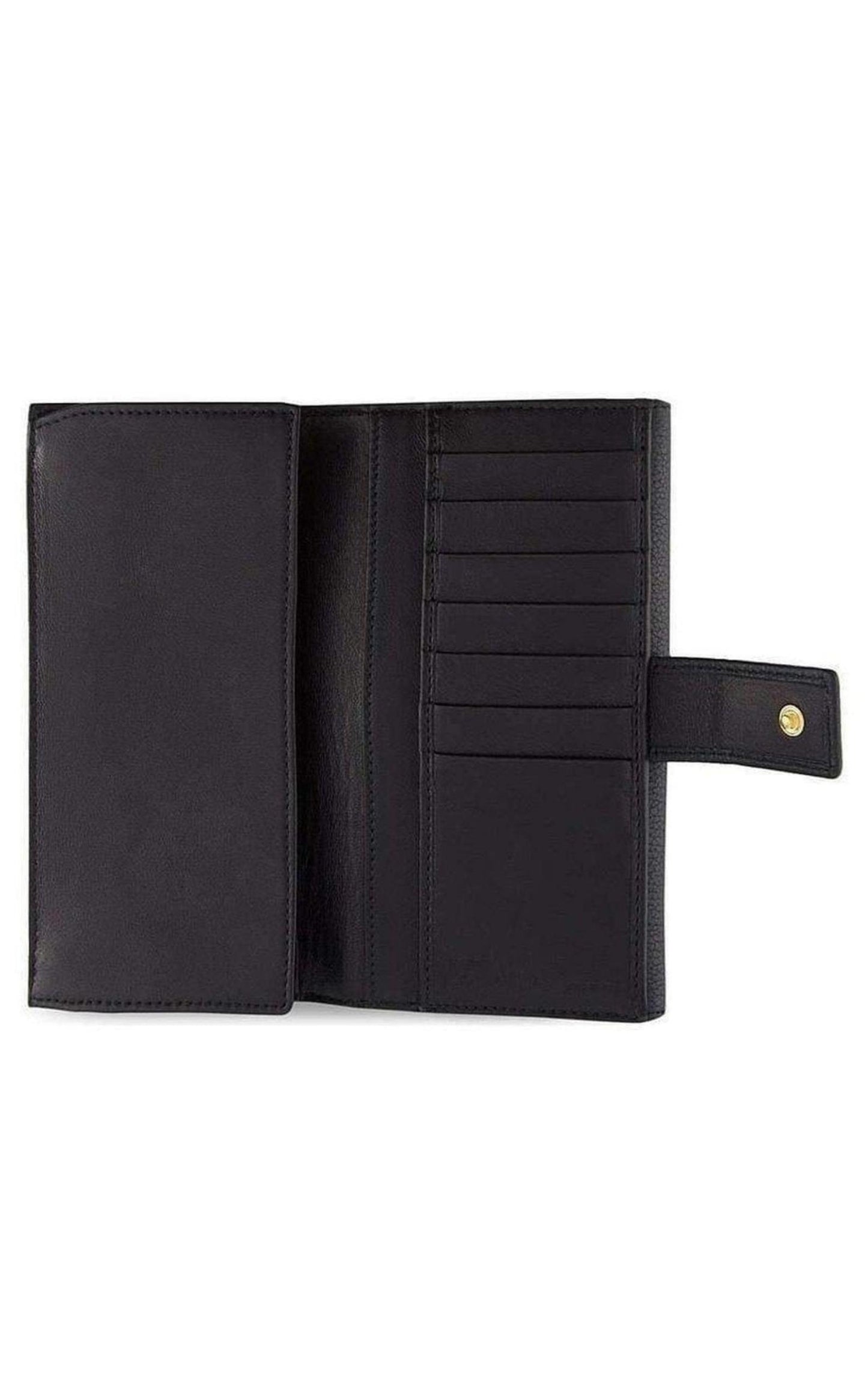  Alexander McQueenContinental Scull Leather Wallet - Runway Catalog