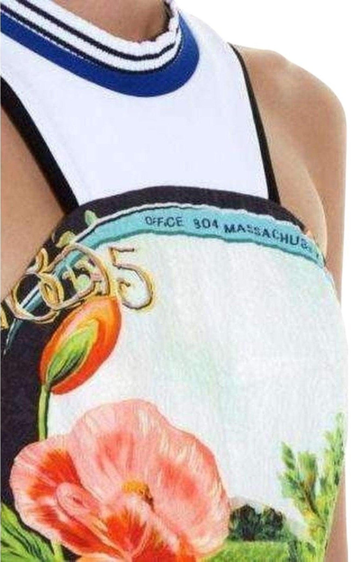  Mary KatrantzouCotton Blend  Printed Dress - Runway Catalog